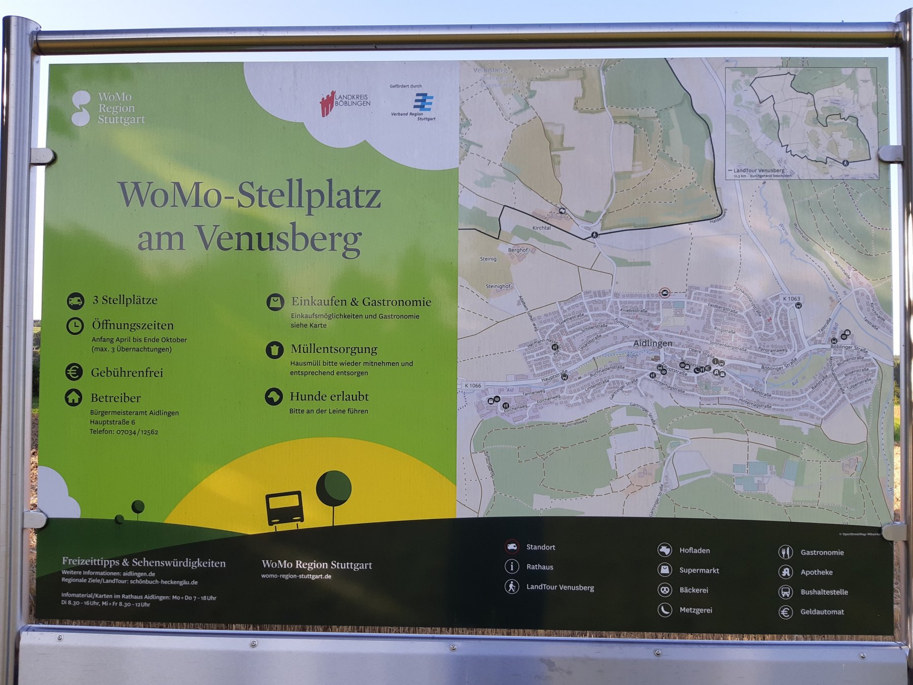 Stellplatz am Venusberg