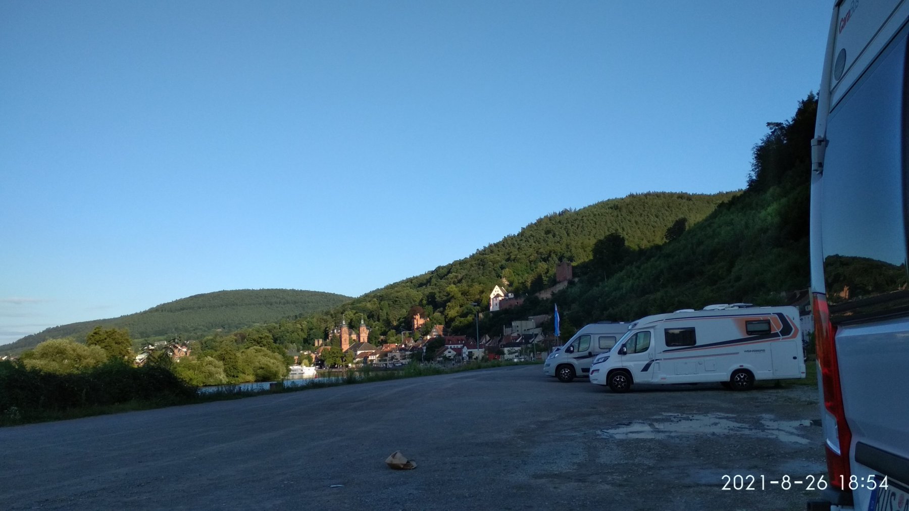 Schiffsanlegestelle Miltenberg — Ställplats in Miltenberg