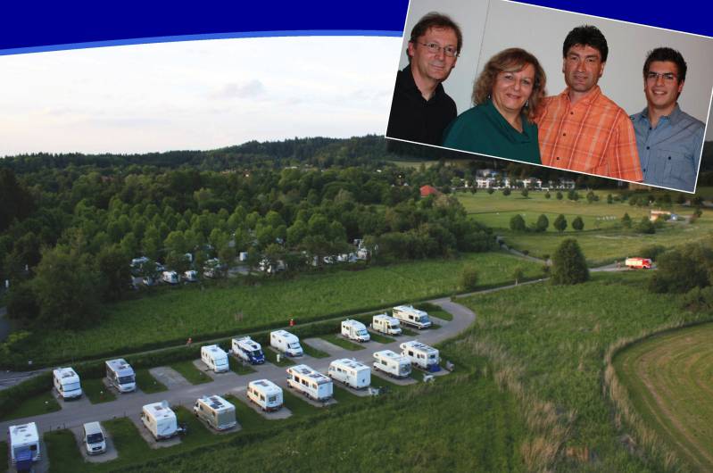 Reisemobilhafen Bad Dürrheim — Area sosta camper in Bad Dürrheim