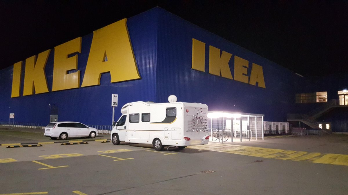 Camping-app.eu: Public Parking IKEA Lübeck Lübeck Germany