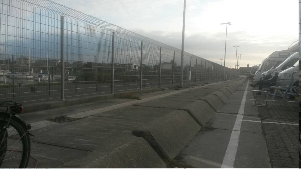 Stellplatz am Fährhafen Cuxhaven