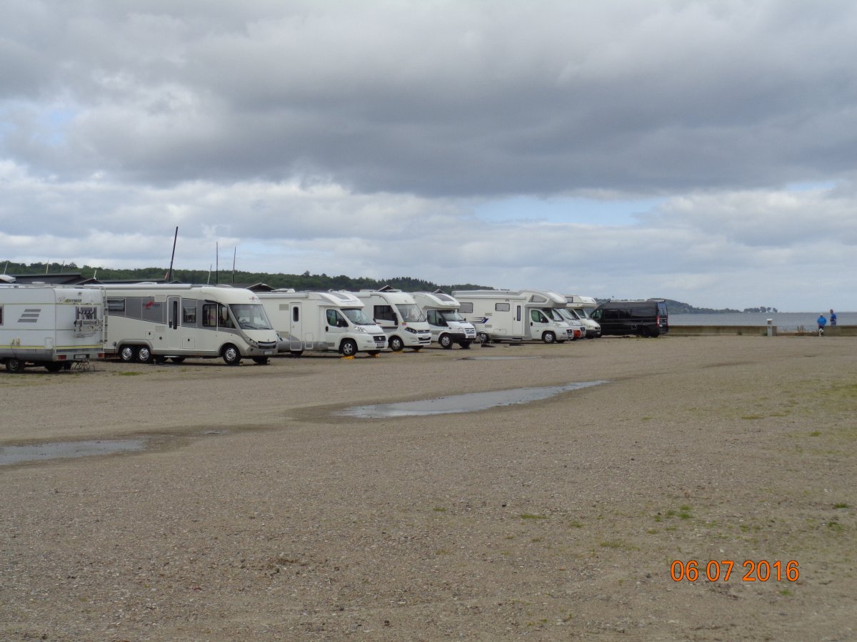 Stellplatz am Segelclub Aabenraa — Motorhome pitch in Aabenraa
