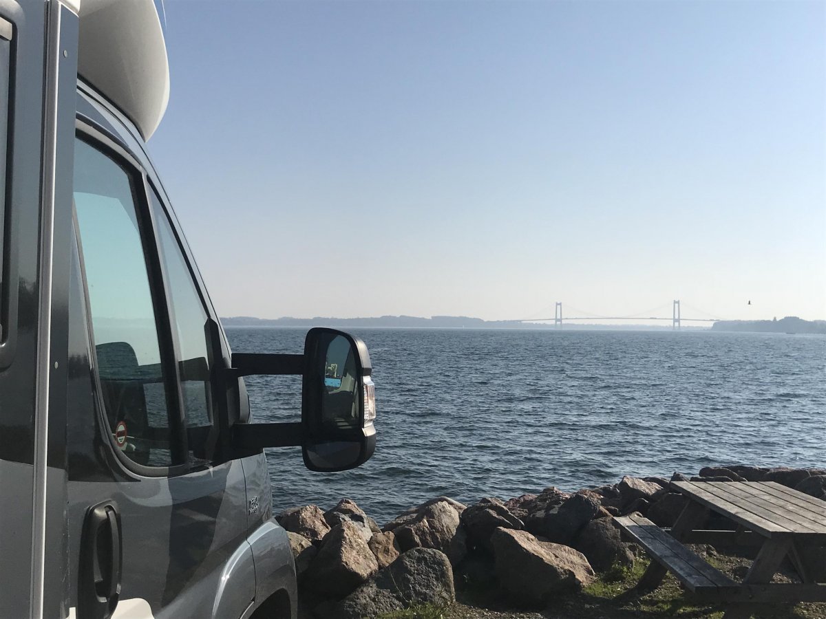 Stellplatz am Yachthafen Fredericia