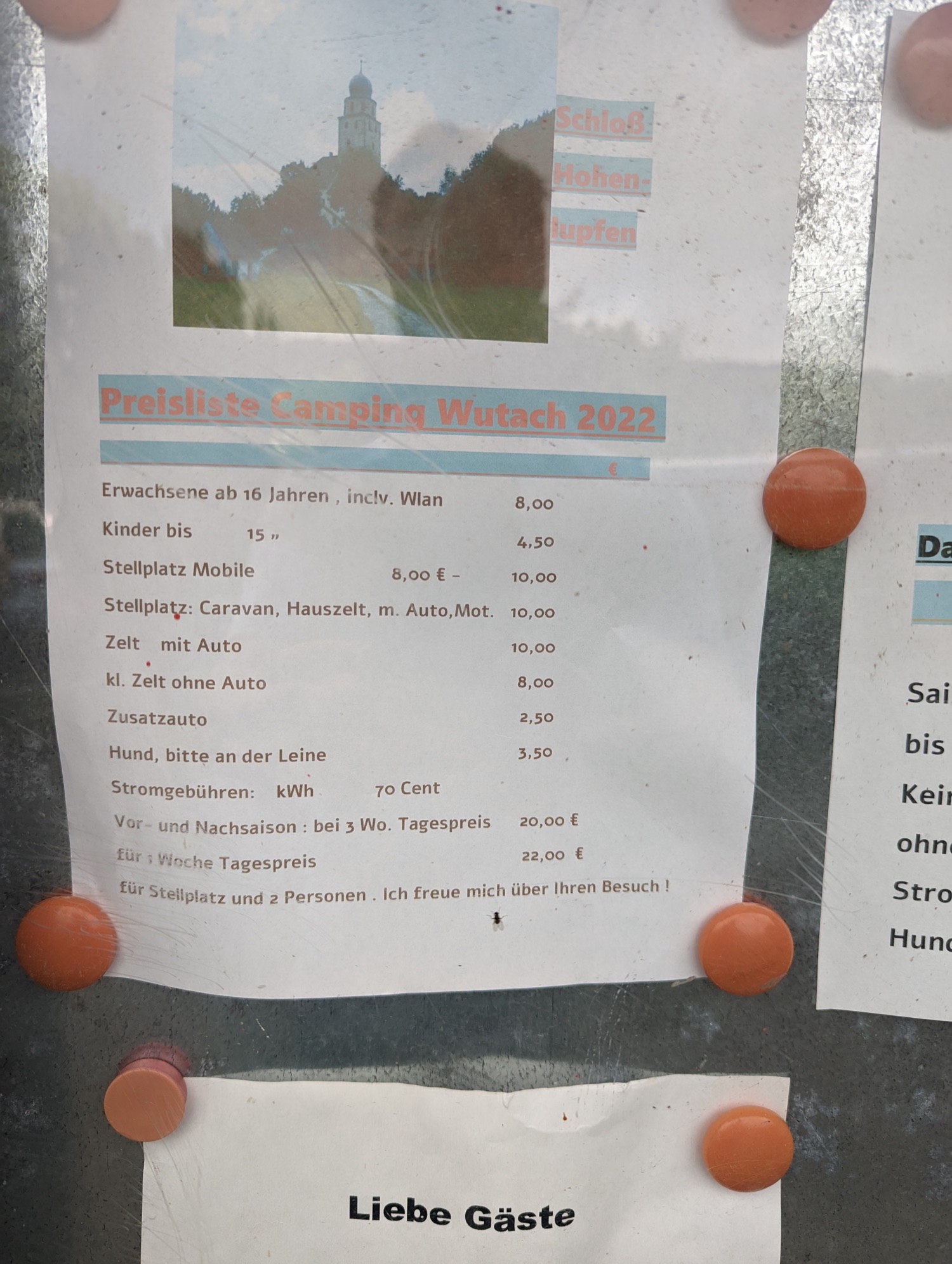 Camping an der Wutach