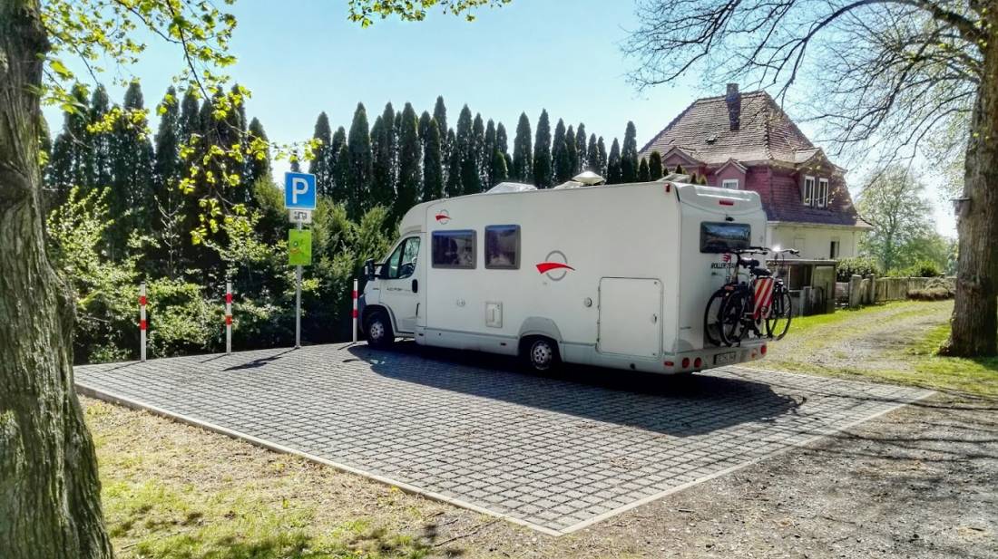 Wohnmobilstellplatz Homberg — Motorhome pitch in Homberg (Efze)
