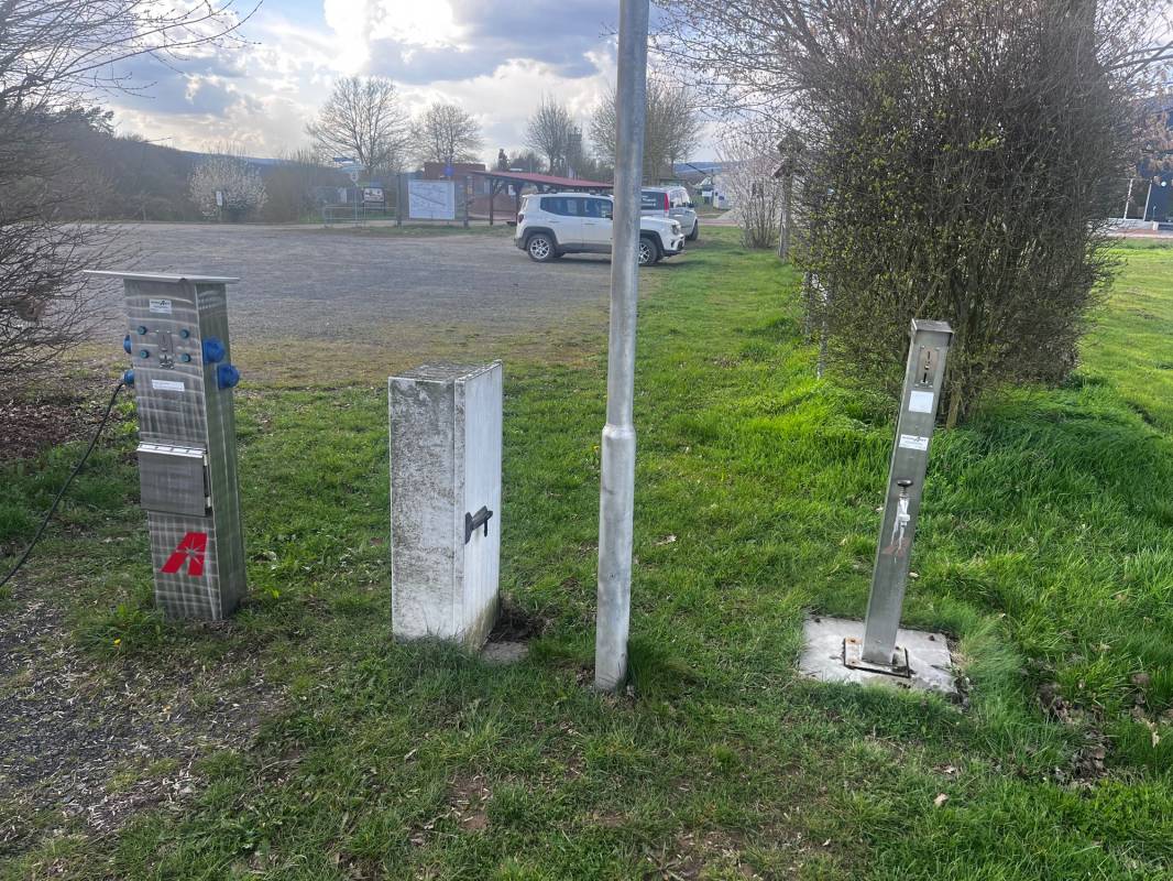 Stellplatz am Grenzmuseum Schifflersgrund Asbach