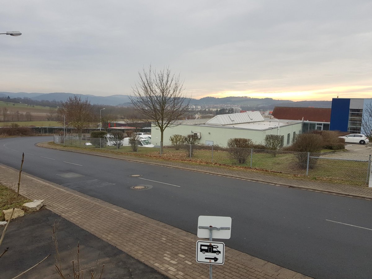 Stellplatz bei Wohnmobile Waldhelm Eisenach